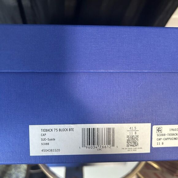 Stuart Weitzman TIEBACK BLOCK BOOTIE IN CAPUCCINO NWB - Picture 8 of 8